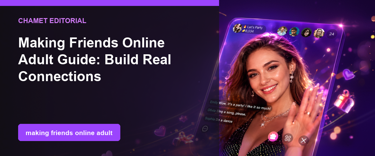 Making Friends Online: Adult Guide to Real Connection cover image