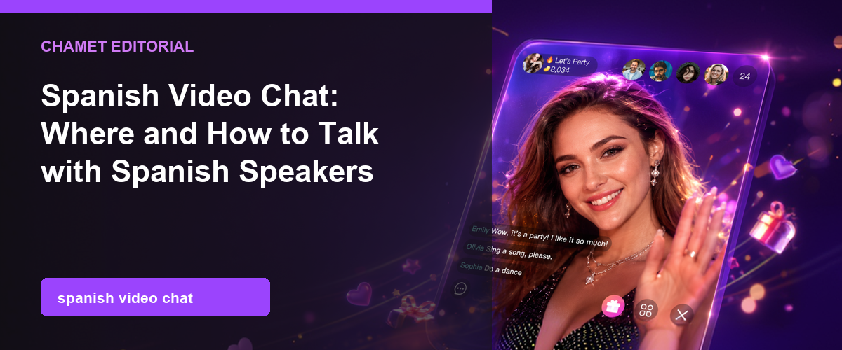 Spanish Video Chat: Talk with Spanish Speakers cover image
